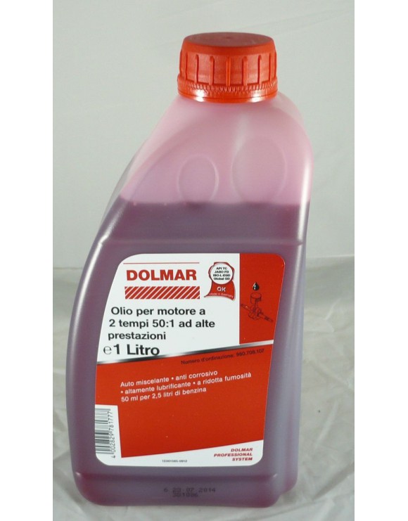 Mélange d'huile synthétique Dolmar LT 1